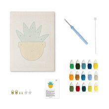 Charger l'image dans la galerie, Punch Needle Kit avec cadre - Succulente Ensoleillée 2