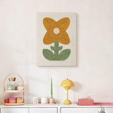 Charger l'image dans la galerie, Punch Needle Kit avec cadre - Fleur Ensoleillée