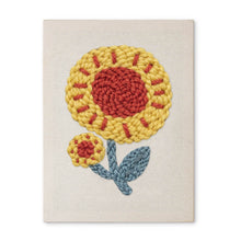Charger l'image dans la galerie, Punch Needle Kit avec cadre - Fleur Soleil Figured'Art