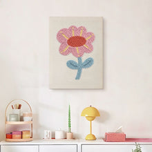 Charger l'image dans la galerie, Punch Needle Kit avec cadre - Fleur Douce