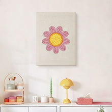 Charger l'image dans la galerie, Punch Needle Kit avec cadre - Marguerite Rose