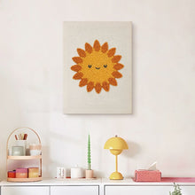 Charger l'image dans la galerie, Punch Needle Kit avec cadre - Soleil Souriant