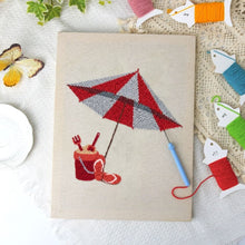 Charger l'image dans la galerie, Punch Needle Kit avec cadre - Ambiance d'Été