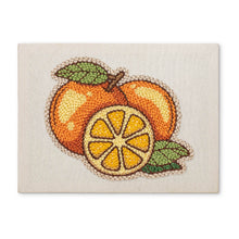 Charger l'image dans la galerie, Punch Needle Kit avec cadre - Oranges Fraîches Figured'Art