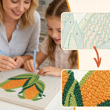 Charger l'image dans la galerie, Punch Needle Kit avec cadre - Maïs Doré