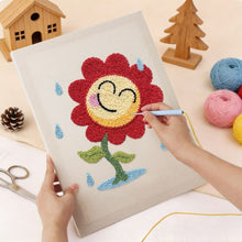 Charger l'image dans la galerie, Punch Needle Kit avec cadre - Joie Jour de Pluie
