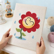 Charger l'image dans la galerie, Punch Needle Kit avec cadre - Joie Jour de Pluie