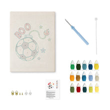 Charger l'image dans la galerie, Punch Needle Kit avec cadre - Stars du Football