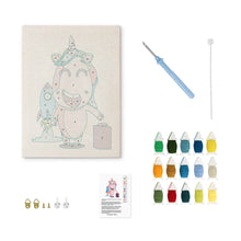 Charger l'image dans la galerie, Punch Needle Kit avec cadre - Aventure Licorne