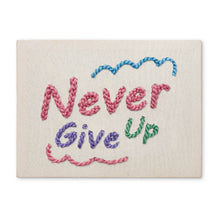 Charger l'image dans la galerie, Punch Needle Kit avec cadre - Never Give Up Figured'Art