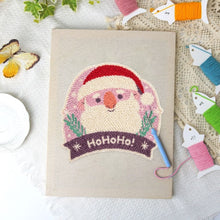 Charger l'image dans la galerie, Punch Needle Kit avec cadre - Rire du Père Noël