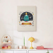 Charger l'image dans la galerie, Punch Needle Kit avec cadre - Sapin de Noël Magique