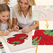 Charger l'image dans la galerie, Punch Needle Kit avec cadre - Tomates Fraîches