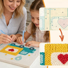 Charger l'image dans la galerie, Punch Needle Kit avec cadre - Livraison d’Amour
