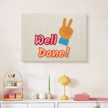 Charger l'image dans la galerie, Punch Needle Kit avec cadre - Well Done