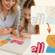 Charger l'image dans la galerie, Punch Needle Kit avec cadre - Well Done