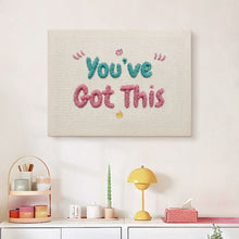 Charger l'image dans la galerie, Punch Needle Kit avec cadre - You've Got This
