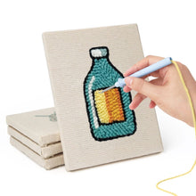 Charger l'image dans la galerie, Punch Needle Kit (4 pièces) avec cadres - Favoris Gourmands 1