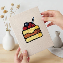 Charger l'image dans la galerie, Punch Needle Kit (4 pièces) avec cadres - Favoris Gourmands 1