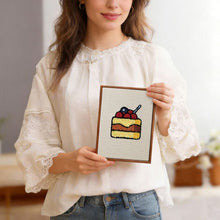 Charger l'image dans la galerie, Punch Needle Kit (4 pièces) avec cadres - Favoris Gourmands 1