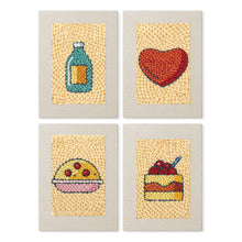 Charger l'image dans la galerie, Punch Needle Kit (4 pièces) avec cadres - Favoris Gourmands 2 Figured'Art