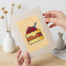 Charger l'image dans la galerie, Punch Needle Kit (4 pièces) avec cadres - Favoris Gourmands 2