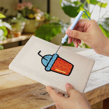 Charger l'image dans la galerie, Punch Needle Kit (4 pièces) avec cadres - Collection Bouchées Savoureuses 1