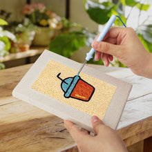 Charger l'image dans la galerie, Punch Needle Kit (4 pièces) avec cadres - Collection Bouchées Savoureuses 2
