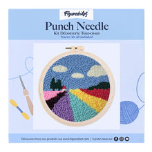 Charger l&#39;image dans la galerie, Punch Needle Champ de Lavande