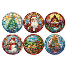 Charger l&#39;image dans la galerie, Peinture par numéros Sets de Table 20 cm (6 pièces) - Cadeau de Noël Créatif