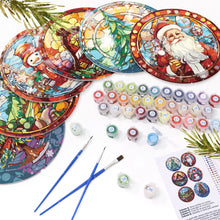 Charger l&#39;image dans la galerie, Peinture par numéros Sets de Table 20 cm (6 pièces) - Cadeau de Noël Créatif