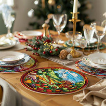 Charger l&#39;image dans la galerie, Peinture par numéros Sets de Table 20 cm (6 pièces) - Cadeau de Noël Créatif