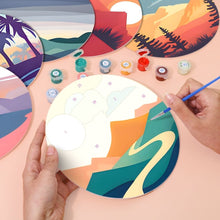 Charger l&#39;image dans la galerie, Peinture par numéros Sets de Table 20 cm (6 pièces) - Vue sur la Nature