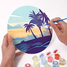 Charger l&#39;image dans la galerie, Peinture par numéros Sets de Table 20 cm (6 pièces) - Vue sur la Nature