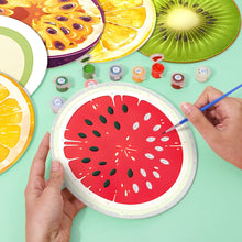 Charger l&#39;image dans la galerie, Peinture par numéros Sets de Table 20 cm (6 pièces) - Tranches de Fruits Tropicaux