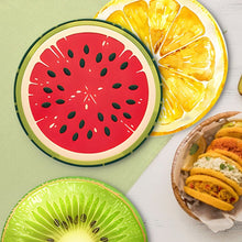 Charger l&#39;image dans la galerie, Peinture par numéros Sets de Table 20 cm (6 pièces) - Tranches de Fruits Tropicaux