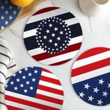 Charger l&#39;image dans la galerie, Peinture par numéros Sets de Table 20 cm (6 pièces) - Drapeau Américain