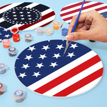 Charger l&#39;image dans la galerie, Peinture par numéros Sets de Table 20 cm (6 pièces) - Drapeau Américain