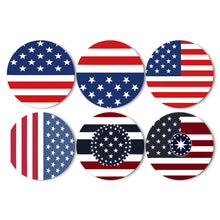 Charger l&#39;image dans la galerie, Peinture par numéros Sets de Table 20 cm (6 pièces) - Drapeau Américain