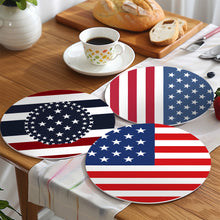 Charger l&#39;image dans la galerie, Peinture par numéros Sets de Table 20 cm (6 pièces) - Drapeau Américain
