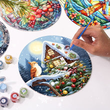 Charger l&#39;image dans la galerie, Peinture par numéros Sets de Table 20 cm (4 pièces) - Vacances et Nature