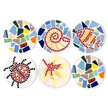 Charger l&#39;image dans la galerie, Peinture par numéros Sets de Table 20 cm (6 pièces) - Motif Géométrique Décoratif