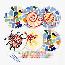 Charger l&#39;image dans la galerie, Peinture par numéros Sets de Table 20 cm (6 pièces) - Motif Géométrique Décoratif