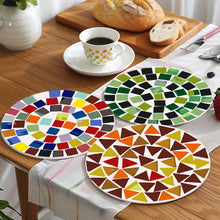 Charger l&#39;image dans la galerie, Peinture par numéros Sets de Table 20 cm (6 pièces) - Géométrique Moderne