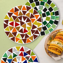 Charger l&#39;image dans la galerie, Peinture par numéros Sets de Table 20 cm (6 pièces) - Géométrique Moderne