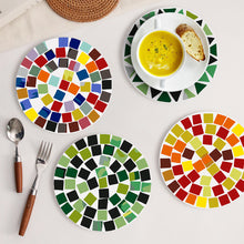 Charger l&#39;image dans la galerie, Peinture par numéros Sets de Table 20 cm (6 pièces) - Géométrique Moderne