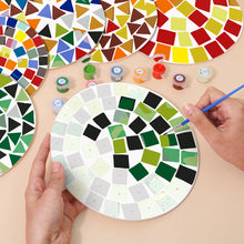 Charger l&#39;image dans la galerie, Peinture par numéros Sets de Table 20 cm (6 pièces) - Géométrique Moderne