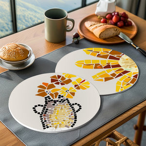 Peinture par numéros Sets de Table 20 cm (6 pièces) - Vie Côtière