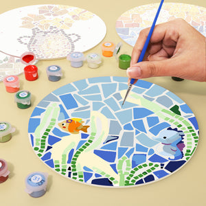 Peinture par numéros Sets de Table 20 cm (6 pièces) - Vie Côtière