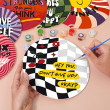 Charger l&#39;image dans la galerie, Peinture par numéros Sets de Table 20 cm (6 pièces) - Citation Motivante